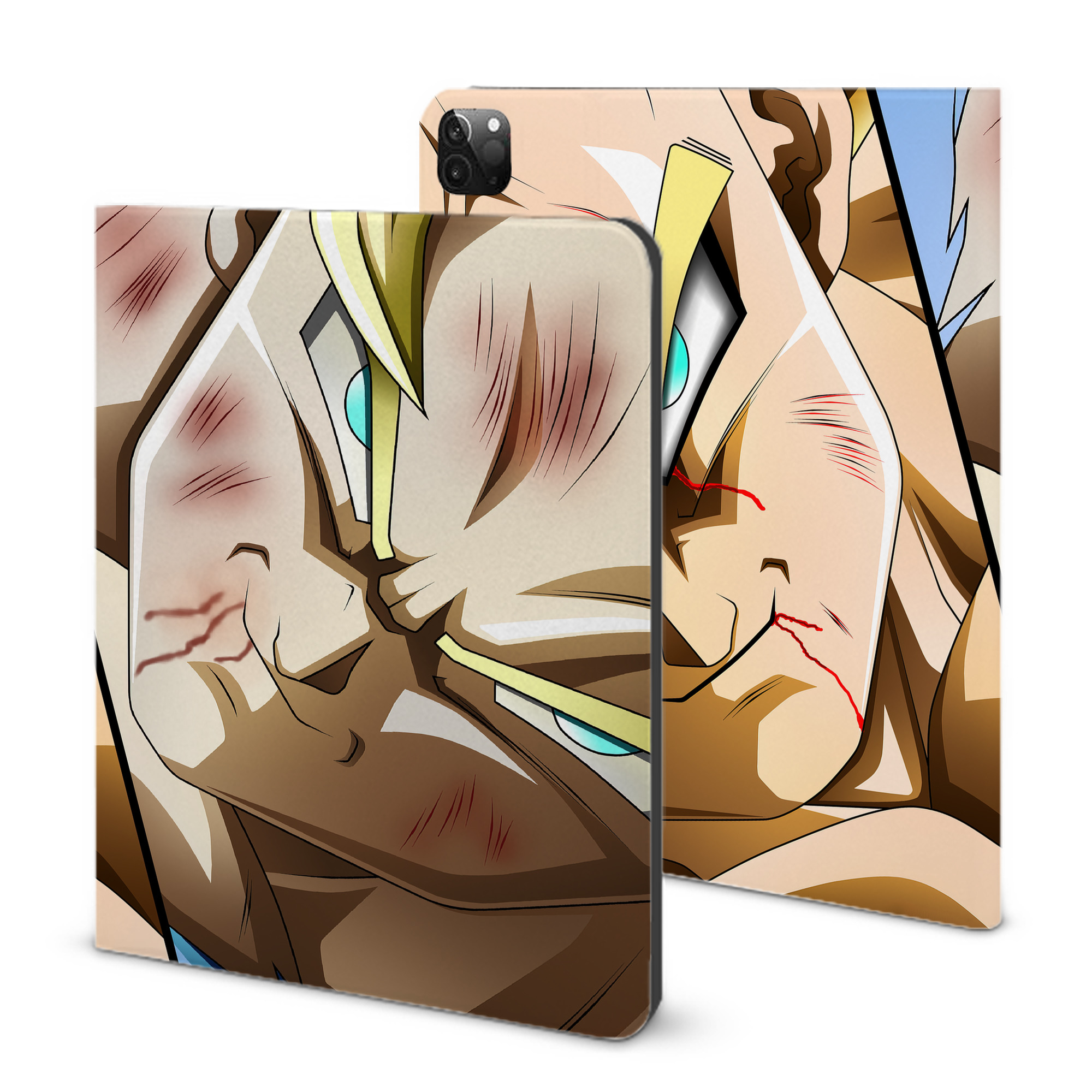 （画像用） ドラゴンボール DRAGON BALL IPadケース ペンホルダー付き ブックスタイルデザイン
